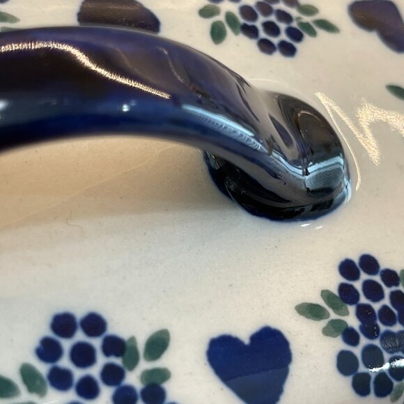 Stunning Handmade Butter Dish Imported from Poland - Picture 11 of 15